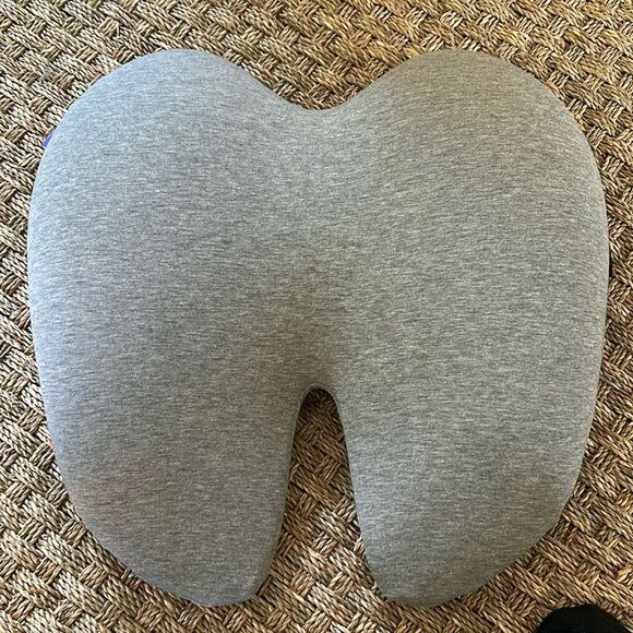 Cushion Lab Extra Dense Lumbar Pillow - Light Grey, NWOT Open box - Picture 3 of 7